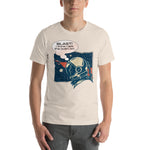 retro astronaut comic tee