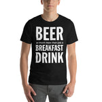 beer t shirt black