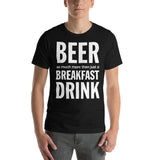 beer t shirt black