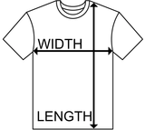 t shirt size guide